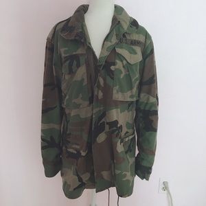 us army camouflage surplus utility jacket coat